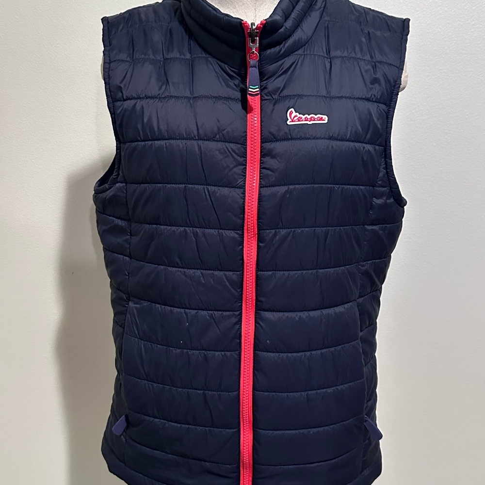 Vespa Scooter Reversible Gilet Vest Men's Medium